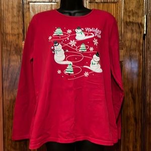 NWOT Christmas Long Sleeve T shirt